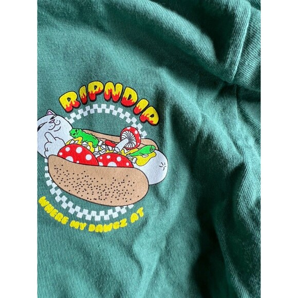 ripndrip long sleeve Graphic  t-shirt Forest Green small - Picture 3 of 12